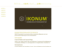 Tablet Screenshot of ikonum.com